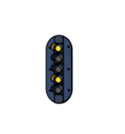 鉄道信号機スタンプ（個別スタンプ：5）
