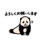 パンダの赤ちゃん(かわいい)（個別スタンプ：2）