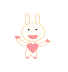 私はウサギが大好き（個別スタンプ：2）