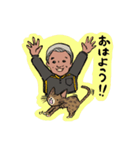 [お友達シリーズ] 片平さんとココロくん（個別スタンプ：15）