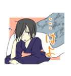 オリジナル和風キャラスタンプ（個別スタンプ：3）