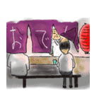 男の哀愁（個別スタンプ：1）