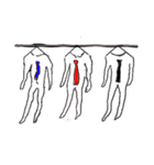 男の哀愁（個別スタンプ：11）