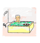 男の哀愁（個別スタンプ：12）