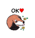 ダックスフンド デザイン（個別スタンプ：7）