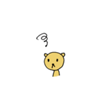 くまとわんこのスタンプ（個別スタンプ：25）
