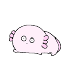 ウーパールーパーのウパとルパ（個別スタンプ：8）