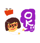 豆子の1日。甘党だし辛党だし。（個別スタンプ：8）