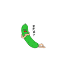 きゅうり男（個別スタンプ：3）
