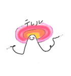 絵をメインに。（個別スタンプ：28）