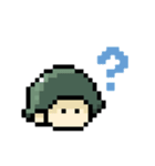 ドット自衛隊（個別スタンプ：22）