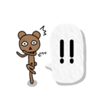 クマ君人間の日常スタンプ（個別スタンプ：9）