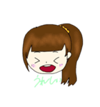 鈴蘭の手描き女の子 ⸜(* ॑꒳ ॑*  )⸝♡（個別スタンプ：4）