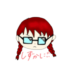 鈴蘭の手描き女の子 ⸜(* ॑꒳ ॑*  )⸝♡（個別スタンプ：6）