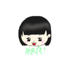 鈴蘭の手描き女の子 ⸜(* ॑꒳ ॑*  )⸝♡（個別スタンプ：7）