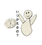 純雪だるま（個別スタンプ：6）