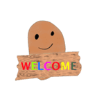 ポテト くん (ポテトすき人のため)（個別スタンプ：1）