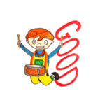 スネアボーイのマーくん（個別スタンプ：1）