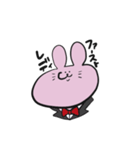 つぶやきうさちゃん（個別スタンプ：3）