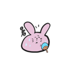 つぶやきうさちゃん（個別スタンプ：4）