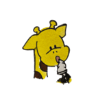 かわいいきりんちゃん（個別スタンプ：1）