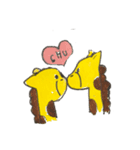 かわいいきりんちゃん（個別スタンプ：10）