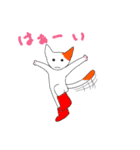 表情豊かでそそっかしいネコ（個別スタンプ：1）