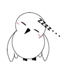 しろふくろう と ことり（個別スタンプ：2）