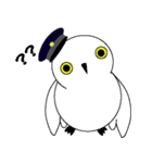 しろふくろう と ことり（個別スタンプ：5）