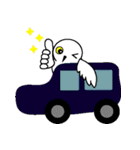 しろふくろう と ことり（個別スタンプ：12）