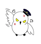 しろふくろう と ことり（個別スタンプ：13）