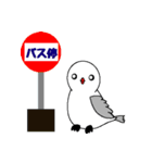 しろふくろう と ことり（個別スタンプ：32）