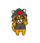 たぬきサムライ（個別スタンプ：3）