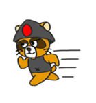 たぬきサムライ（個別スタンプ：7）