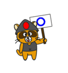たぬきサムライ（個別スタンプ：16）