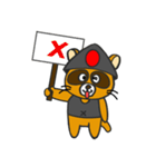たぬきサムライ（個別スタンプ：17）