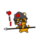 たぬきサムライ（個別スタンプ：21）