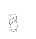 語らぬスタンプ（個別スタンプ：16）