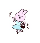 働くうさぎ（個別スタンプ：18）