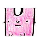 真顔でうさぎ（個別スタンプ：23）