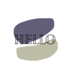 いろと文字1（個別スタンプ：3）