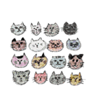 ねこイロイロ詰め合わせ（個別スタンプ：40）