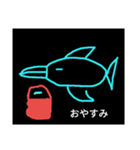 海の生物イルペンちゃん（個別スタンプ：1）