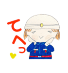 私、消防団3。（個別スタンプ：12）