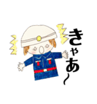 私、消防団3。（個別スタンプ：28）