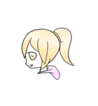 女の子達のスタンプ（個別スタンプ：2）