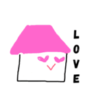 かわいい家（個別スタンプ：4）