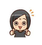 みんなのくろぴょんスタンプ（個別スタンプ：1）