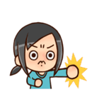 みんなのくろぴょんスタンプ（個別スタンプ：15）