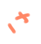 カワイイひらがな文字（個別スタンプ：11）